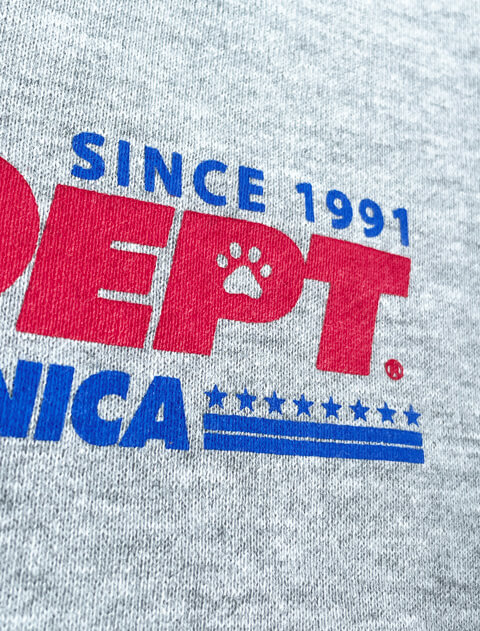 DOG DEPT USA LOGO クルースウェット   ブランドのドッグデプト/DOG DEPT