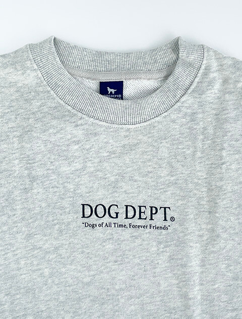 dog of alltime,forever friends No.1 クルースウェット   ブランドのドッグデプト/DOG DEPT