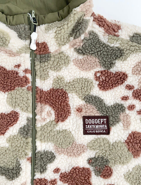 DOG CAMO ボアリバーシブルジャケット ブランドのドッグデプト/DOG DEPT