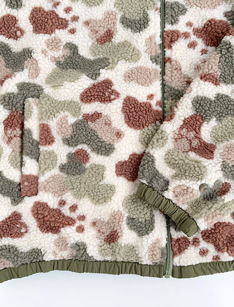 DOG CAMO ボアリバーシブルジャケット ブランドのドッグデプト/DOG DEPT