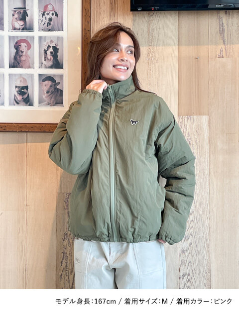 DOG CAMO ボアリバーシブルジャケット ブランドのドッグデプト/DOG DEPT
