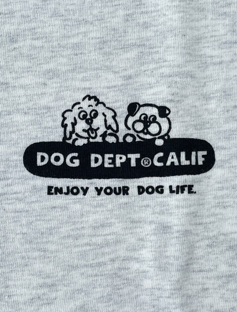 袖コミックイラストロンT  ブランドのドッグデプト/DOG DEPT