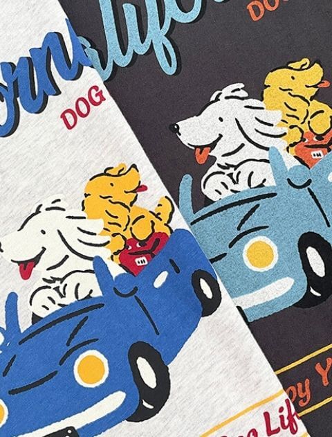 California ドライブ　ロンT   ブランドのドッグデプト/DOG DEPT