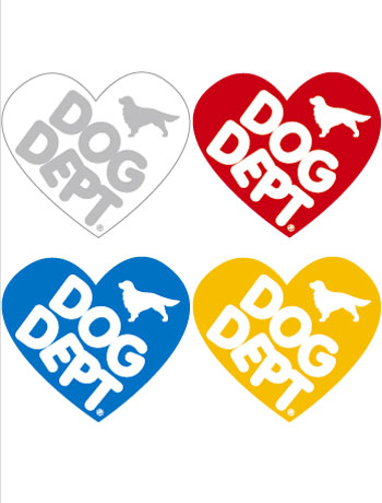 Goods ハートステッカー Dog Dept ドッグデプト オンラインショッピング