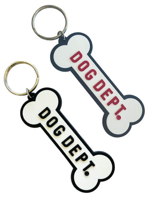 【GOODS】ボーンラバーキーホルダー