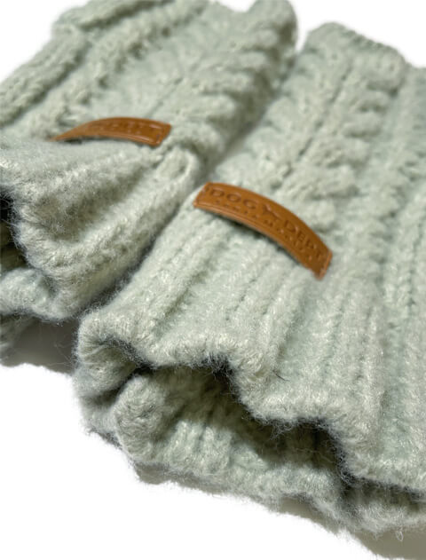 ブランドのドッグデプト/DOG DEPT ケーブルニットアームウォーマー