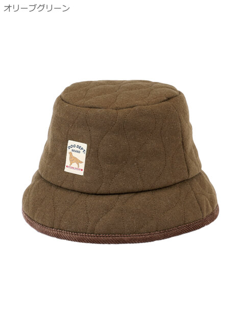 ブランドのドッグデプト/DOG DEPT キルティングハット 