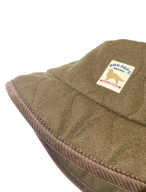 ブランドのドッグデプト/DOG DEPT キルティングハット 