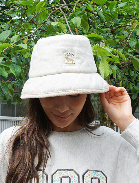 ブランドのドッグデプト/DOG DEPT キルティングハット 