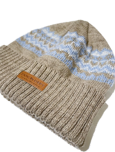 ブランドのドッグデプト/DOG DEPT ジャガードニットキャップ 
