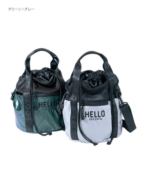 ブランドのドッグデプト/DOG DEPT シャイニー巾着ショルダー