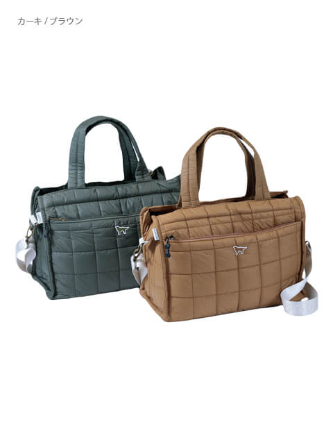 ブランドのドッグデプト/DOG DEPT キルティングお散歩シェアバッグ