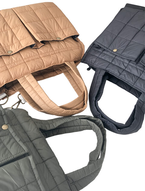 ブランドのドッグデプト/DOG DEPT キルティングお散歩シェアバッグ