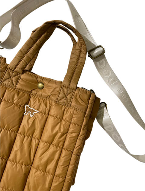 ブランドのドッグデプト/DOG DEPT キルティングお散歩ミニショルダー