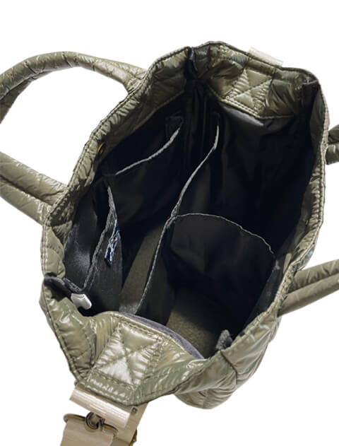 ブランドのドッグデプト/DOG DEPT キルティングお散歩ミニショルダー