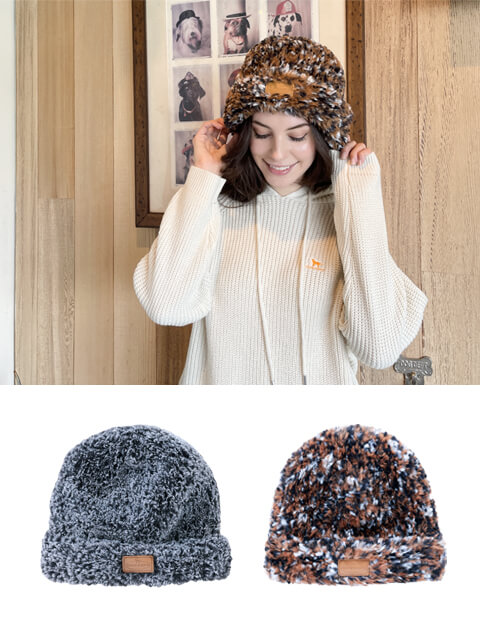 GOODS】ファーニットキャップ