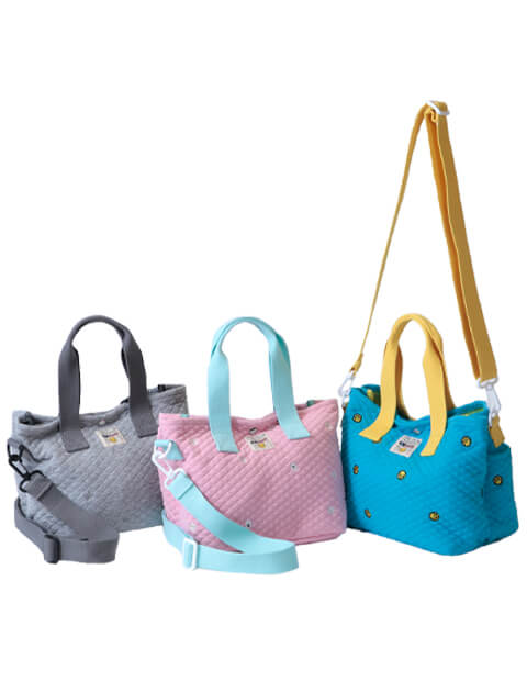 《期間限定アウトレット》【GOODS】キルトステッチバッグ