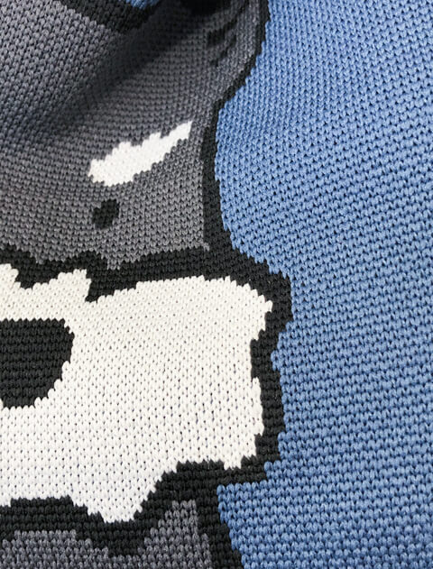 ブランドのドッグデプト/DOG DEPT キャンバスドッグニットバッグ