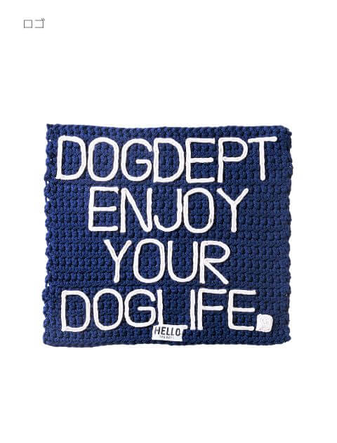 ❁ハンドメイドになります❁ Dogs　キルトマット Mediumサイズ F/style ハウス・ドギーマット ｜くらすこと オンラインストア