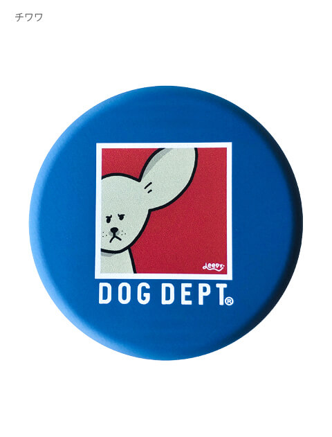 キャンバスドッグおやつ缶 ブランドのドッグデプト/DOG DEPT