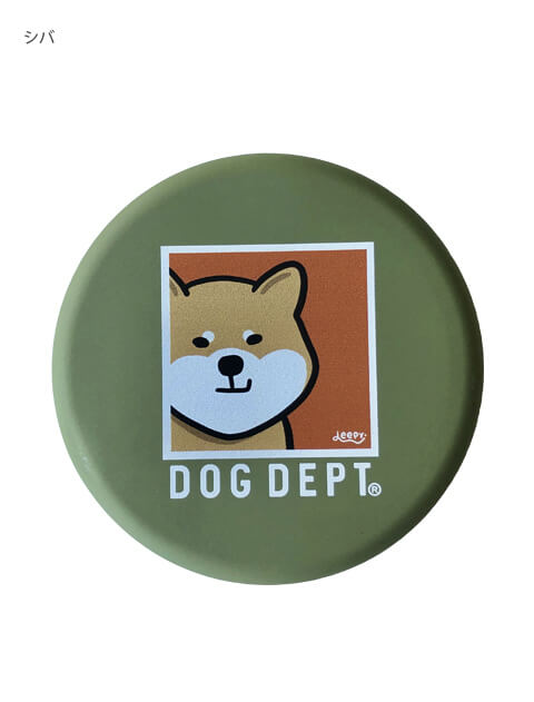 キャンバスドッグおやつ缶 ブランドのドッグデプト/DOG DEPT