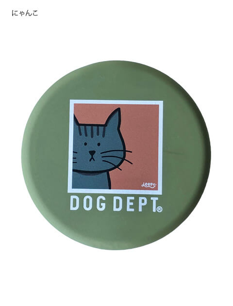 キャンバスドッグおやつ缶 ブランドのドッグデプト/DOG DEPT