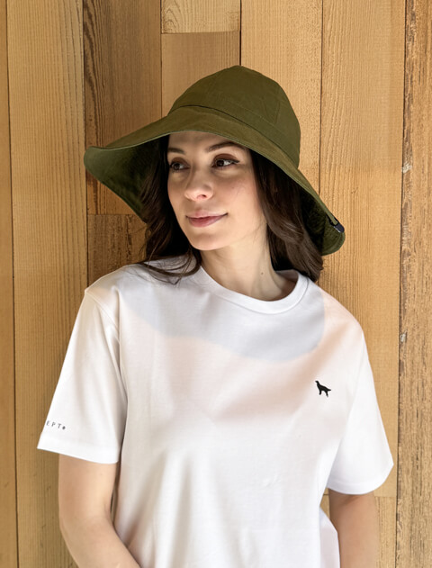 ブランドのドッグデプト/DOG DEPT リネンキャペリンハット