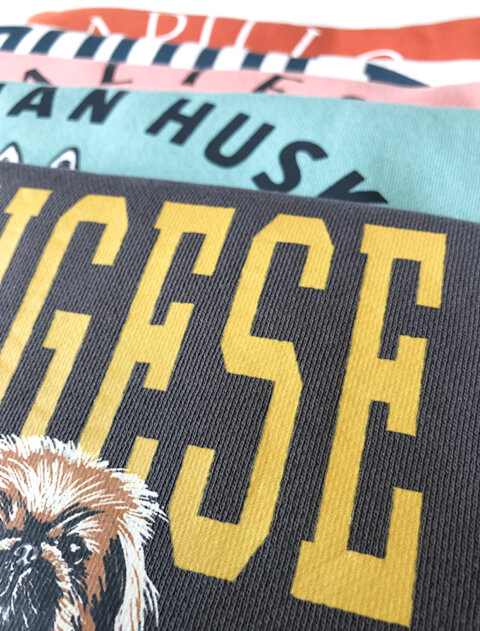 ブランドのドッグデプト/DOG DEPT スウェット犬種トート