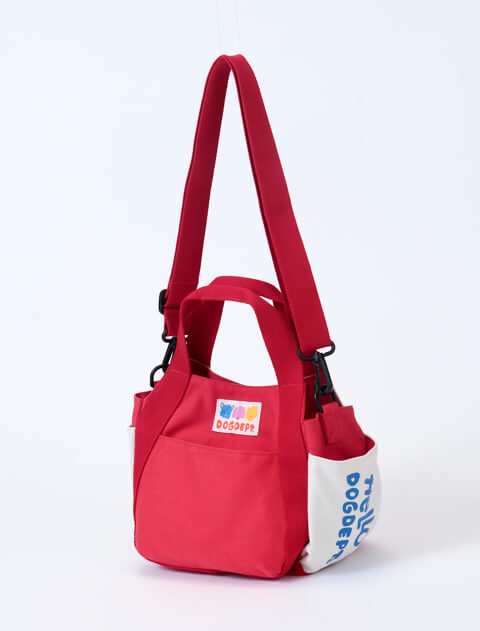 希少　美品　ドッグデプト　DOG DEPT 撥水　トートバッグ ショルダー　犬 GOODS】犬種ショルダー