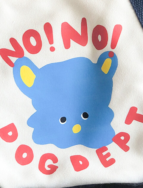 ブランドのドッグデプト/DOG DEPT NO!NO!DOG トートバッグ