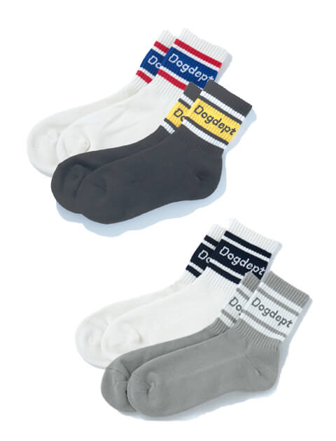 【GOODS】ラインソックス　２枚組　メンズ