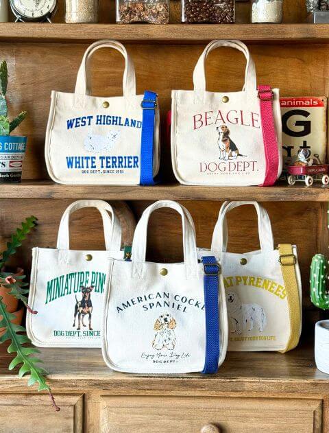 【GOODS】犬種バッグ