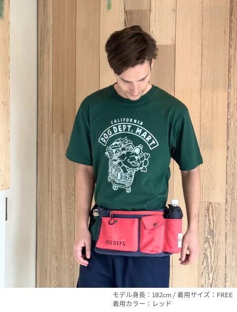 ブランドのドッグデプト/DOG DEPT デニムライクエプロンバッグ