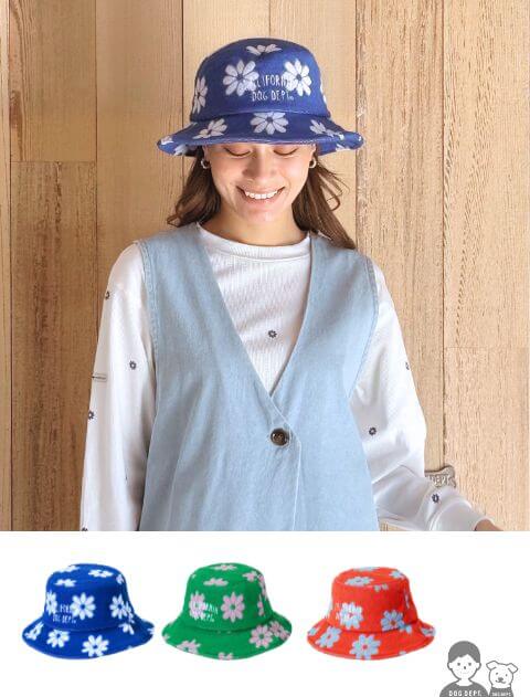 【GOODS】フラワーパイルハット