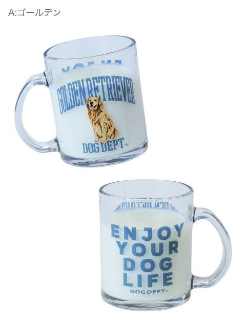 ブランドのドッグデプト/DOG DEPT 犬種グラスマグ