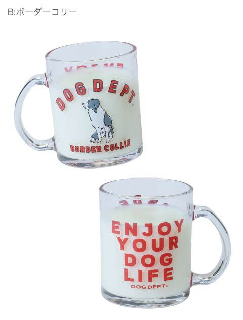 ブランドのドッグデプト/DOG DEPT 犬種グラスマグ