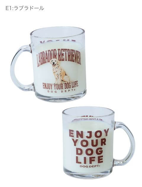 ブランドのドッグデプト/DOG DEPT 犬種グラスマグ