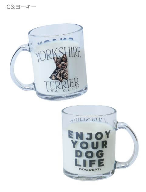 ブランドのドッグデプト/DOG DEPT 犬種グラスマグ