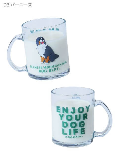 ブランドのドッグデプト/DOG DEPT 犬種グラスマグ