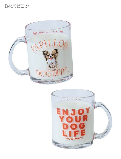 GOODS】犬種グラスマグ