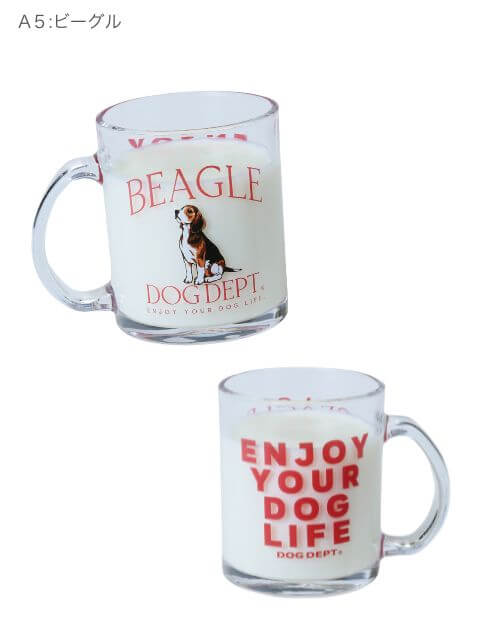 ブランドのドッグデプト/DOG DEPT 犬種グラスマグ