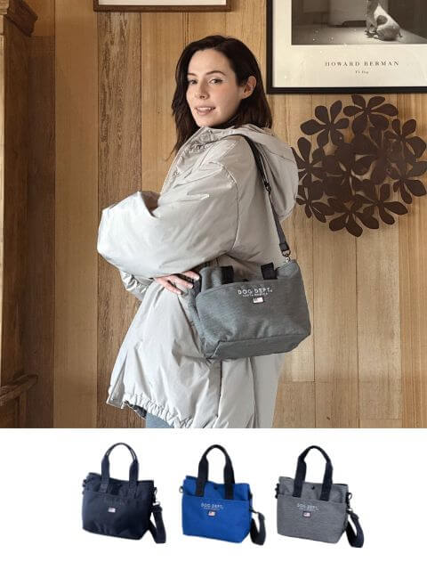 【GOODS】クラシックロゴコンパクトお散歩バッグ