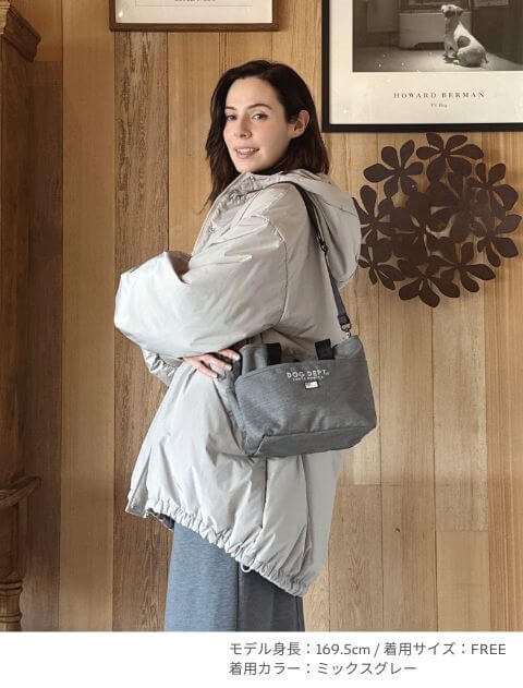 GOODS】クラシックロゴコンパクトお散歩バッグ