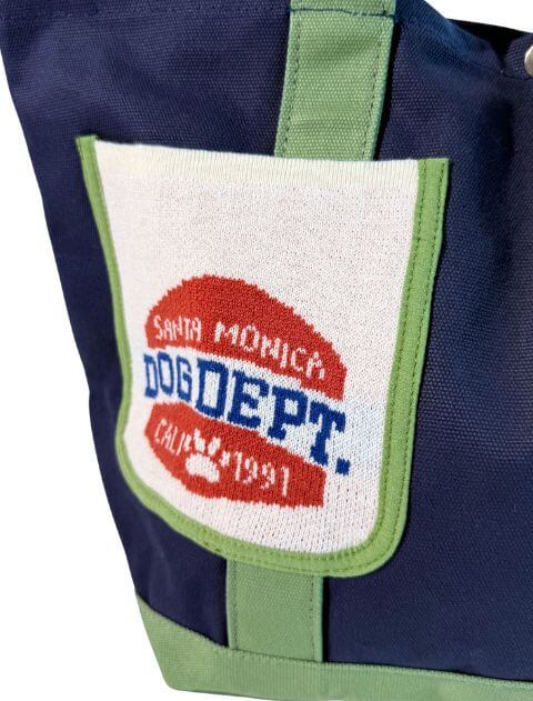 ブランドのドッグデプト/DOG DEPT ニットポケットトートバッグ