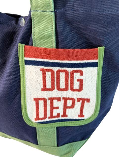 ブランドのドッグデプト/DOG DEPT ニットポケットトートバッグ