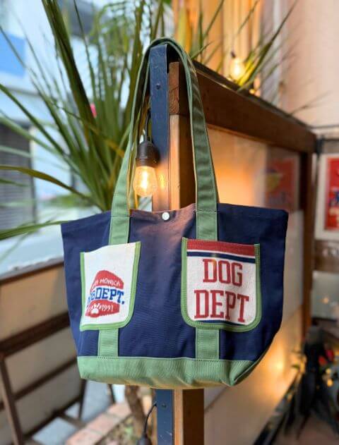 ブランドのドッグデプト/DOG DEPT ニットポケットトートバッグ