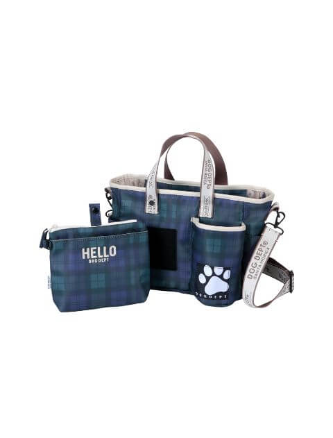 ブランドのドッグデプト/DOG DEPT マナーポーチ付きお散歩バッグ