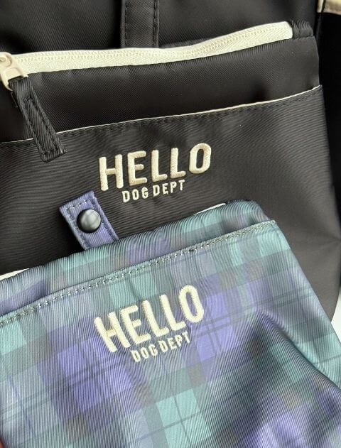 ブランドのドッグデプト/DOG DEPT マナーポーチ付きお散歩バッグ