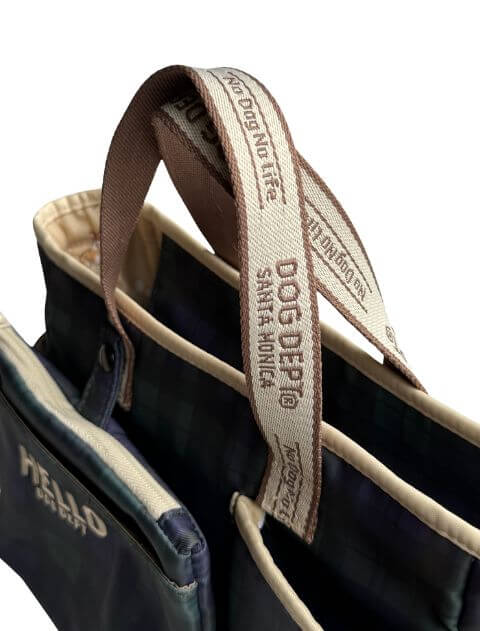 ブランドのドッグデプト/DOG DEPT マナーポーチ付きお散歩バッグ