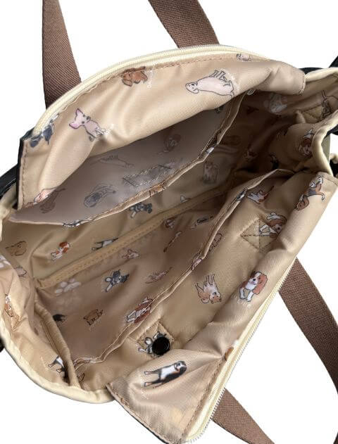 ブランドのドッグデプト/DOG DEPT マナーポーチ付きお散歩バッグ